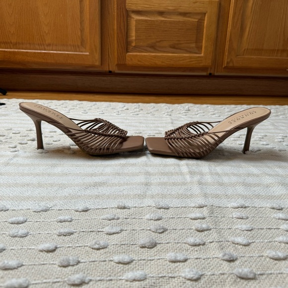 Journee Collection Womens Saskia Tru Comfort Foam Open Toe Heels size 9.5 - Picture 7 of 12